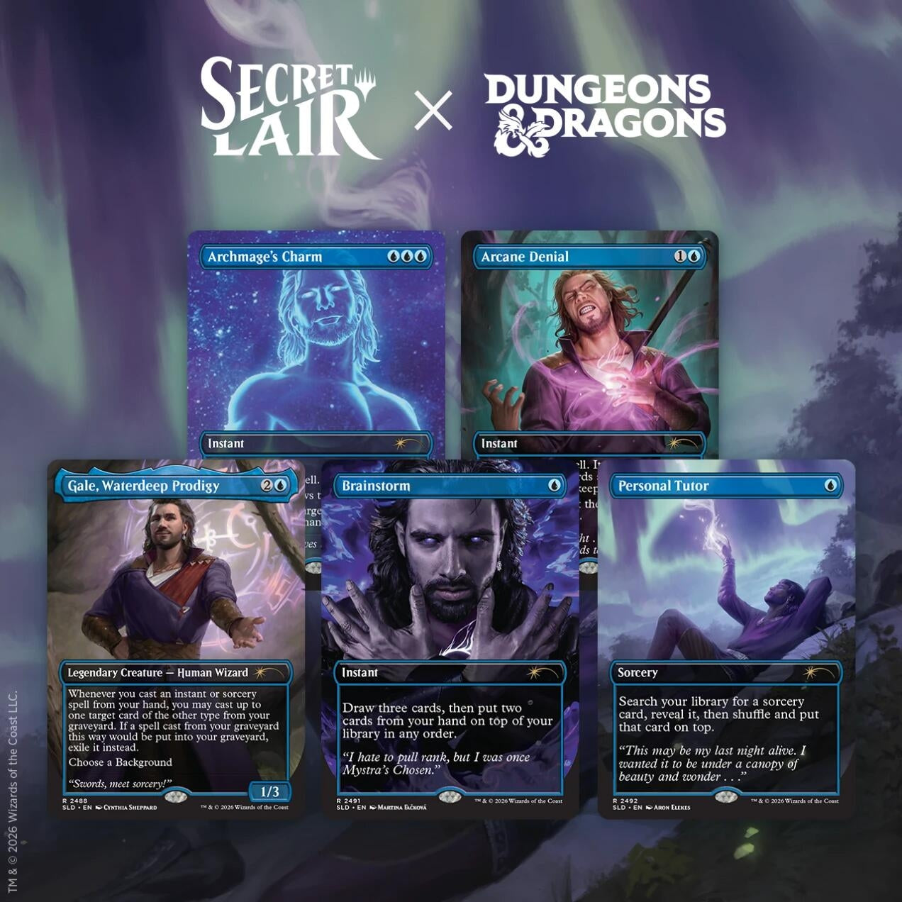 Image for Secret Lair Drop: Secret Lair x Dungeons & Dragons: Gale's Ambition - Non-Foil Edition - Magic: The Gathering