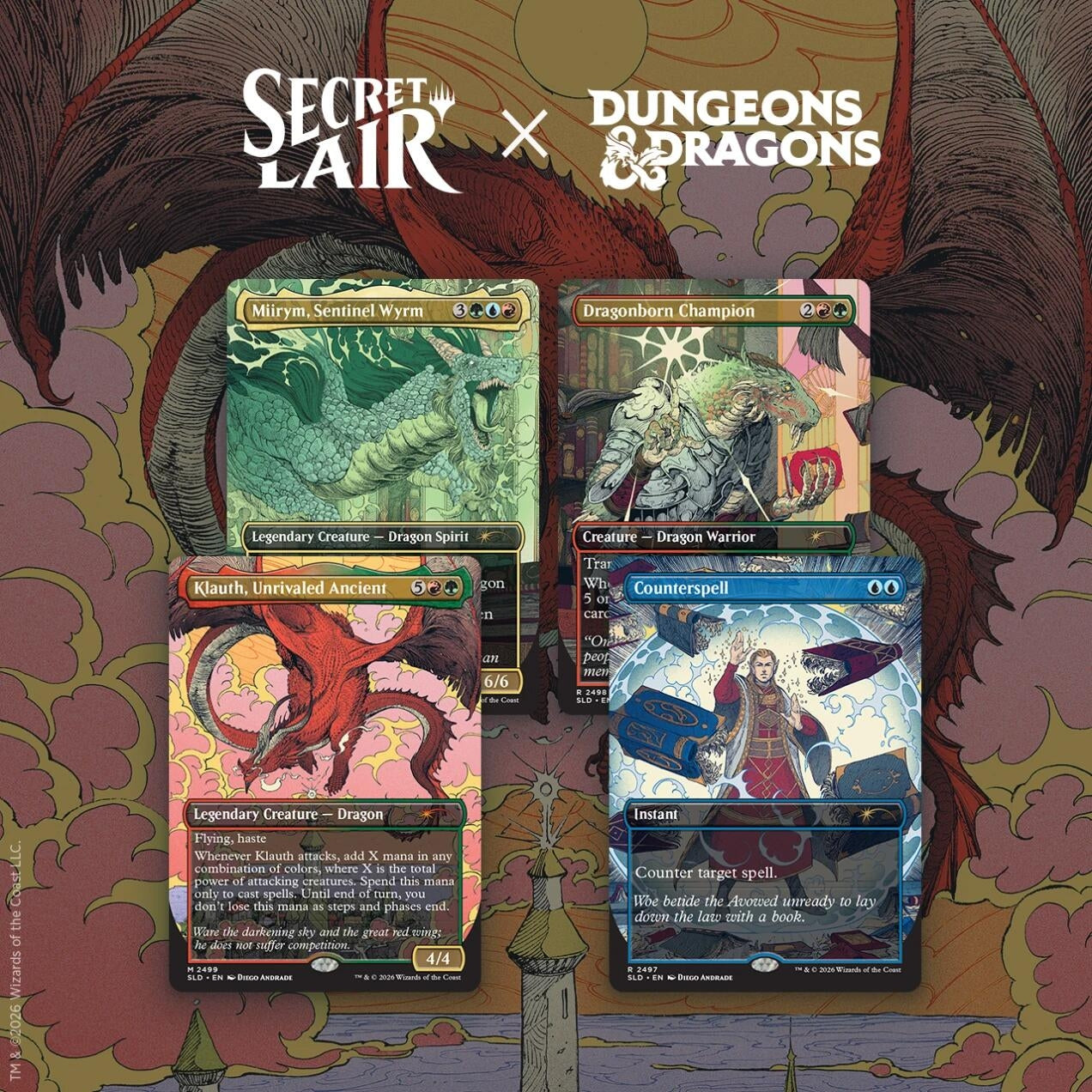 Image for Secret Lair Drop: Secret Lair x Dungeons & Dragons: Whispers in Candlekeep - Non-Foil Edition - Magic: The Gathering