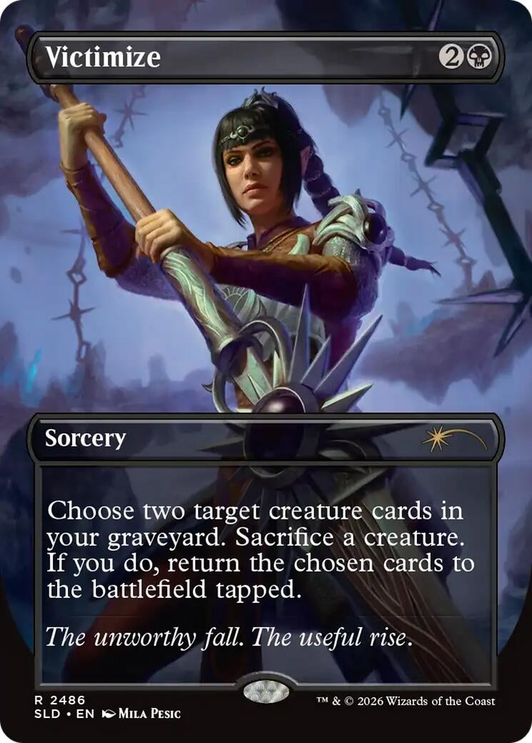 Image for Victimize (2486) (SLD) - Magic: The Gathering