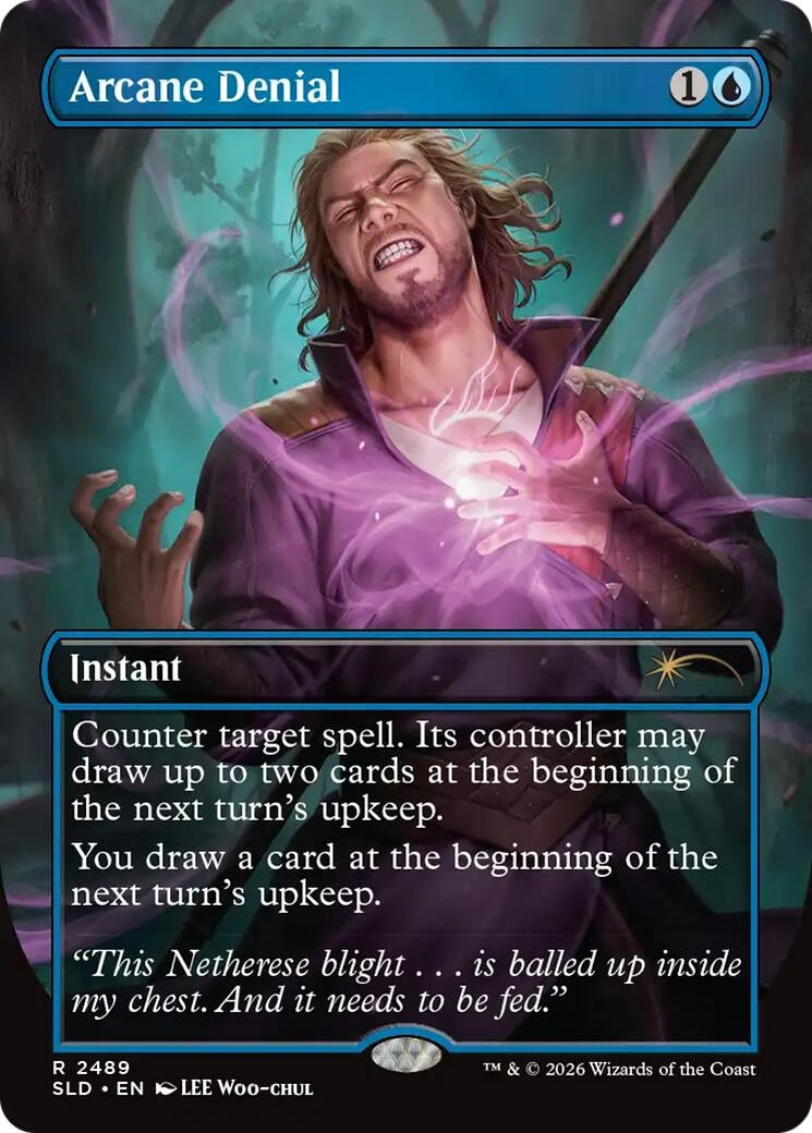 Image for Arcane Denial (2489) (2489) (SLD) - Magic: The Gathering