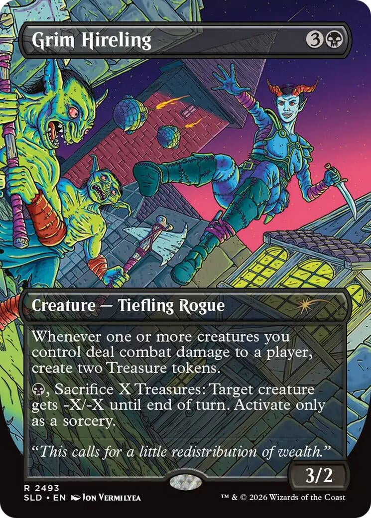 Image for Grim Hireling (2493) (SLD) - Magic: The Gathering