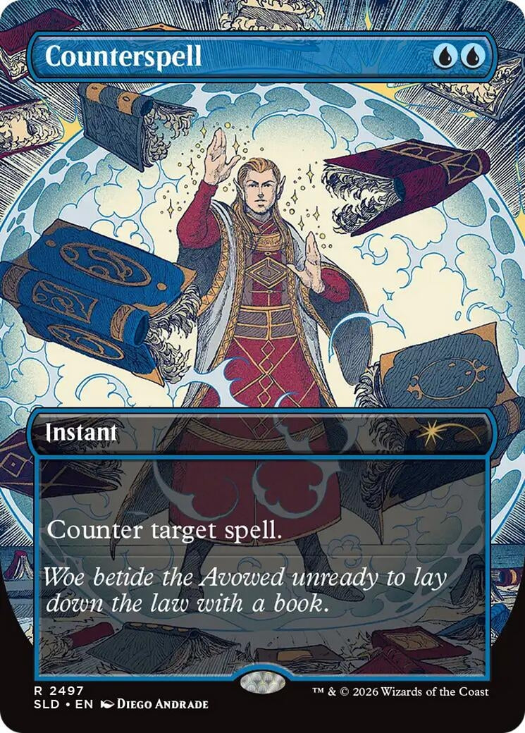 Image for Counterspell (2497) (2497) (SLD) - Magic: The Gathering