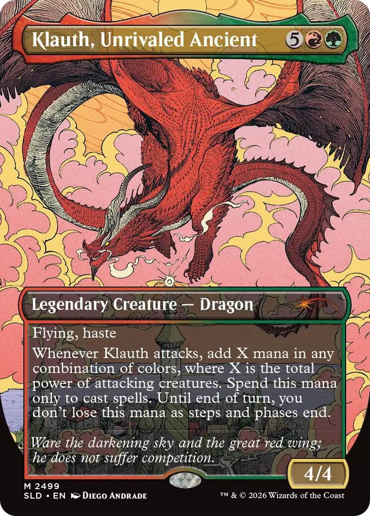 Image for Klauth, Unrivaled Ancient (2499) (SLD) - Magic: The Gathering