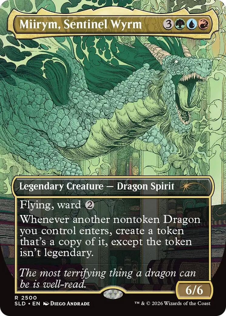 Image for Miirym, Sentinel Wyrm (2500) (SLD) - Magic: The Gathering