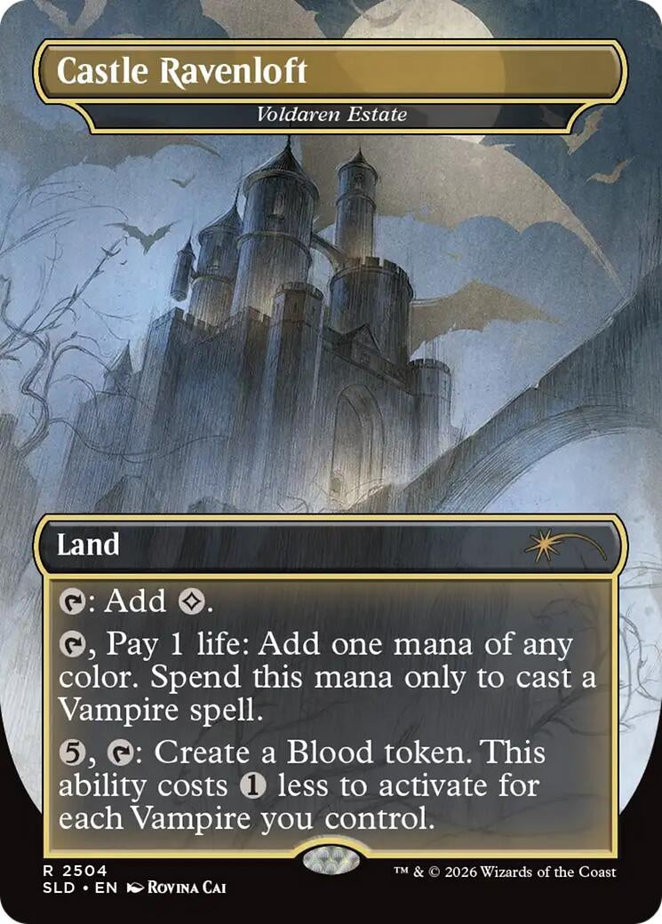 Image for Castle Ravenloft - Voldaren Estate (2504) (SLD) - Magic: The Gathering