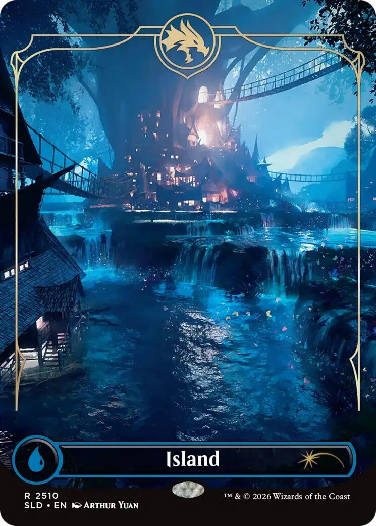 Image for Island (2510) (2510) (SLD) - Magic: The Gathering