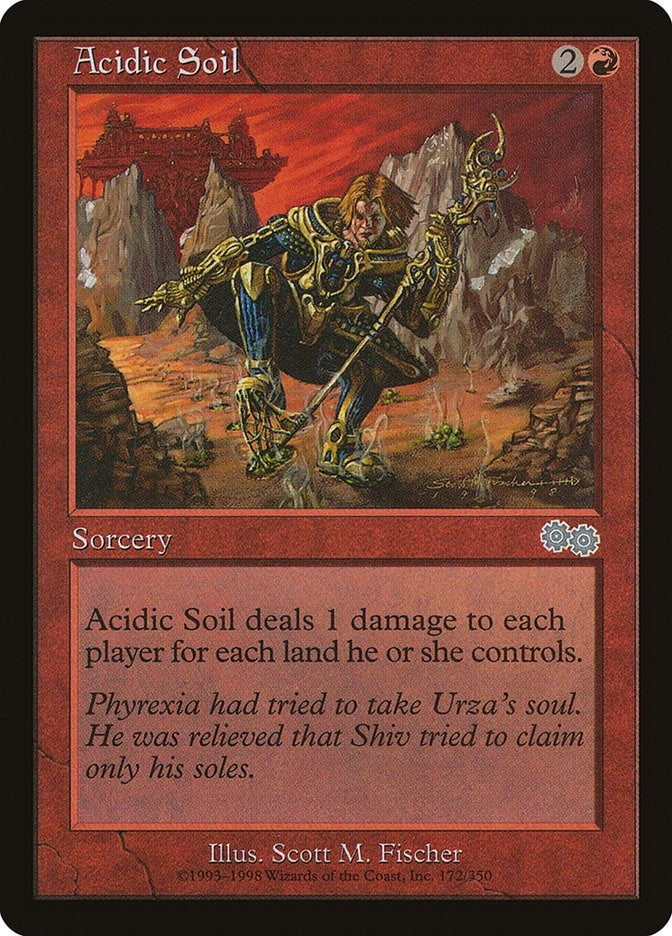 Image for Acidic Soil (172) (USG) - Magic: The Gathering