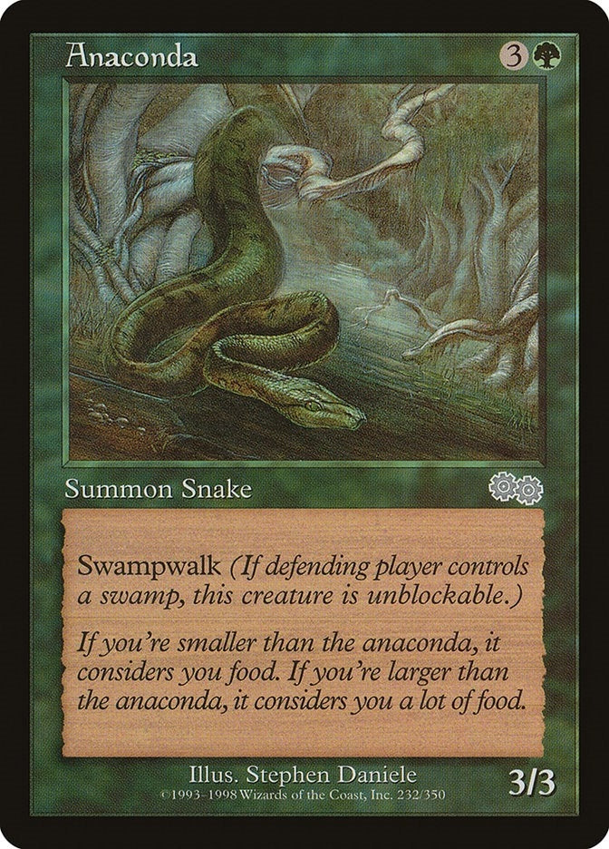 Image for Anaconda (232) (USG) - Magic: The Gathering