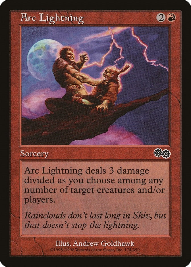 Image for Arc Lightning (174) (USG) - Magic: The Gathering