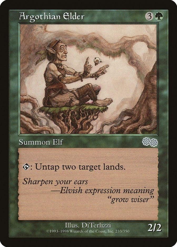 Image for Argothian Elder (233) (USG) - Magic: The Gathering