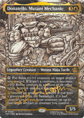 Image for Donatello, Mutant Mechanic (Borderless) (Gold-Stamped Signature) (302) (TMT) - Magic: The Gathering