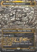 Image for Michelangelo, Improviser (Borderless) (Gold-Stamped Signature) (304) (TMT) - Magic: The Gathering