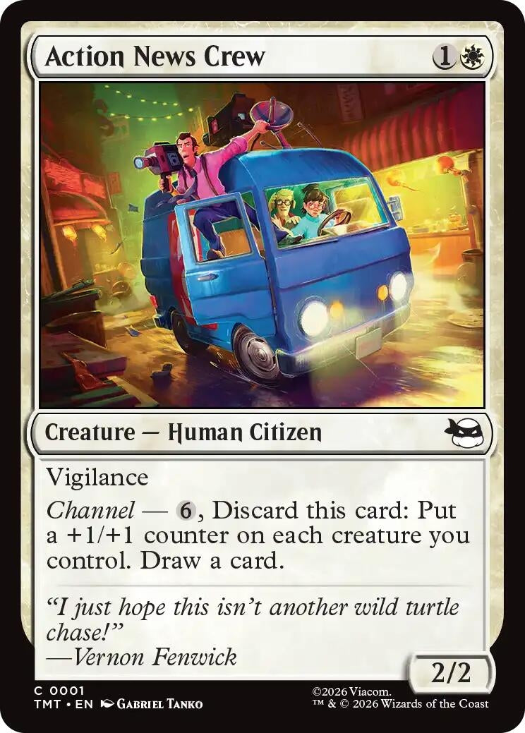 Image for Action News Crew (1) (TMT) - Magic: The Gathering