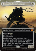 Image for Leonardo, Sewer Samurai (Borderless) (215) (TMT) - Magic: The Gathering