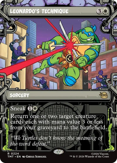 Leonardo's Technique (Showcase) (224) (TMT)