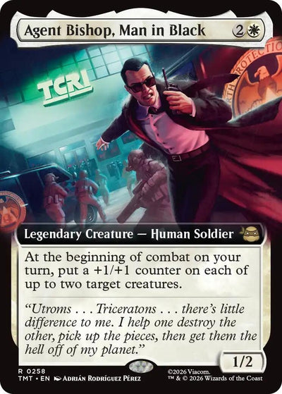 Agent Bishop, Man in Black (Extended Art) (258) (TMT)