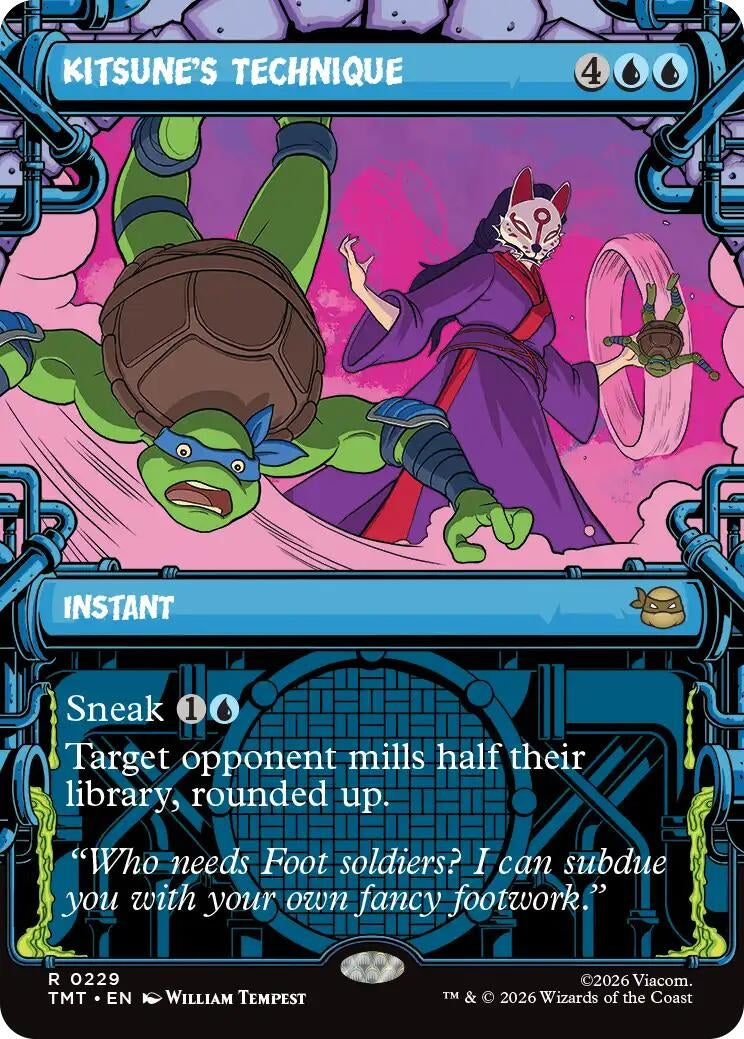 Image for Kitsune's Technique (Showcase) (229) (TMT) - Magic: The Gathering