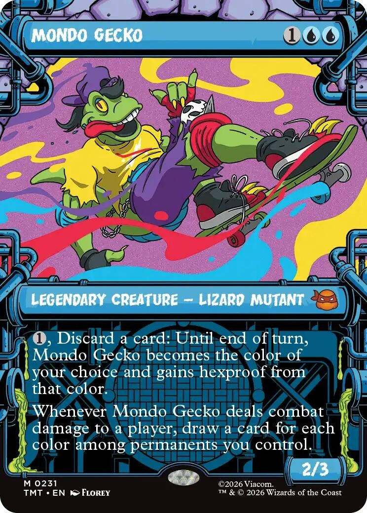 Image for Mondo Gecko (Showcase) (231) (TMT) - Magic: The Gathering