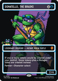 Image for Donatello, the Brains (0085) (Borderless) (Surge Foil) (85) (TMC) - Magic: The Gathering
