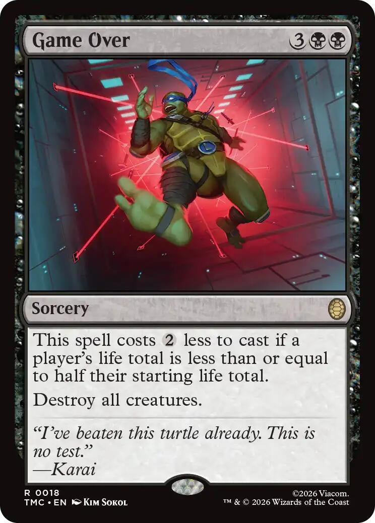 Image for Game Over (18) (TMC) - Magic: The Gathering