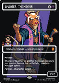 Image for Splinter, the Mentor (0089) (Borderless) (Surge Foil) (89) (TMC) - Magic: The Gathering