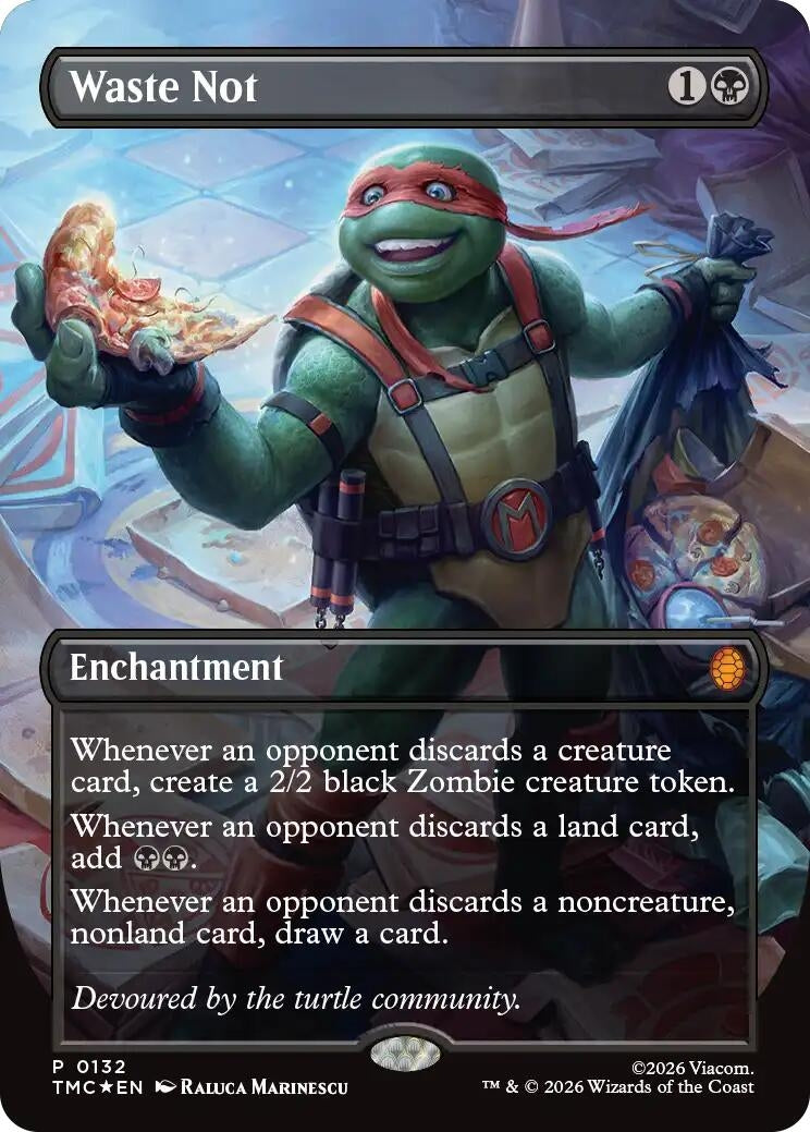 Image for Waste Not (Borderless) (132) (TMC) - Magic: The Gathering