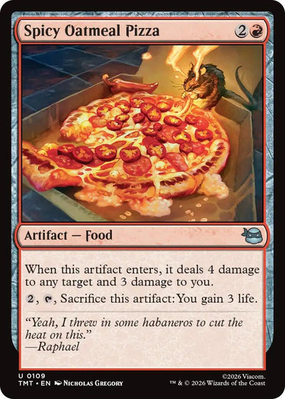 Spicy Oatmeal Pizza (109) (TMT)