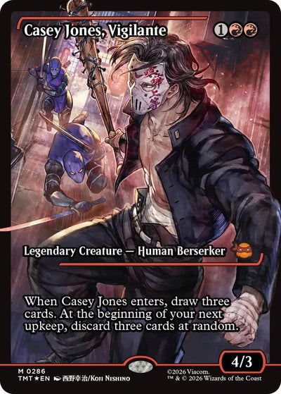 Casey Jones, Vigilante (0286) (Showcase) (286) (TMT)