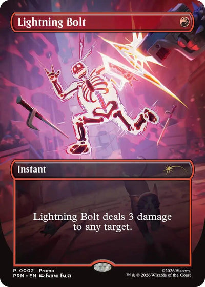 Lightning Bolt (Borderless) (2) (UMP)