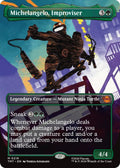 Image for Michelangelo, Improviser (Borderless) (219) (TMT) - Magic: The Gathering