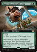 Image for Transdimensional Bovine (Extended Art) (274) (TMT) - Magic: The Gathering