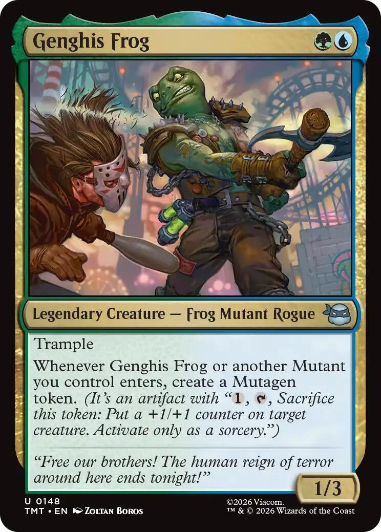 Image for Genghis Frog (148) (TMT) - Magic: The Gathering