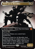 Image for Dark Leo & Shredder (Borderless) (220) (TMT) - Magic: The Gathering