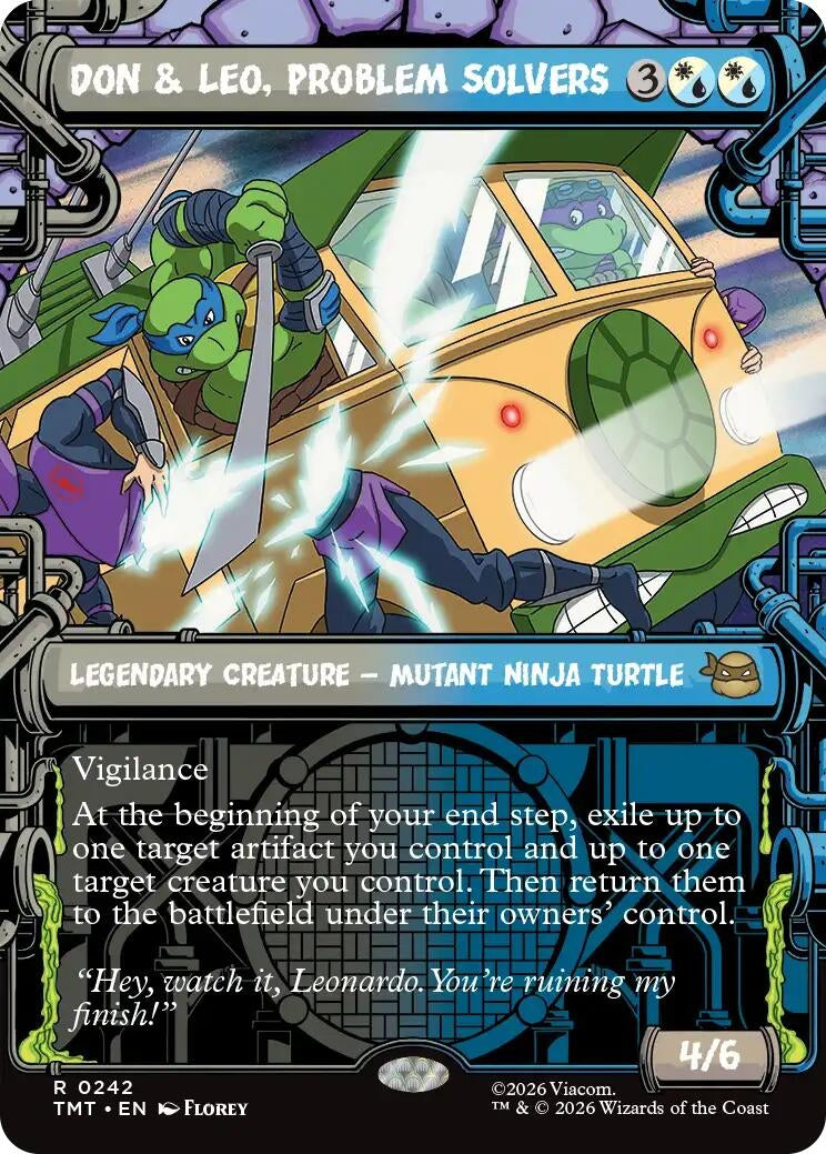 Image for Don & Leo, Problem Solvers (Showcase) (242) (TMT) - Magic: The Gathering