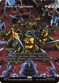 Image for Waves of Aggression (Borderless) (13) (PZA) - Magic: The Gathering