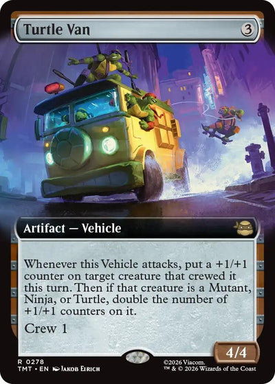 Turtle Van (Extended Art) (278) (TMT)