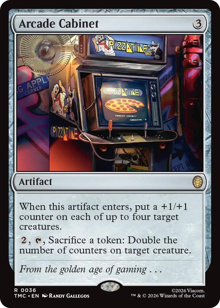 Image for Arcade Cabinet (36) (TMC) - Magic: The Gathering