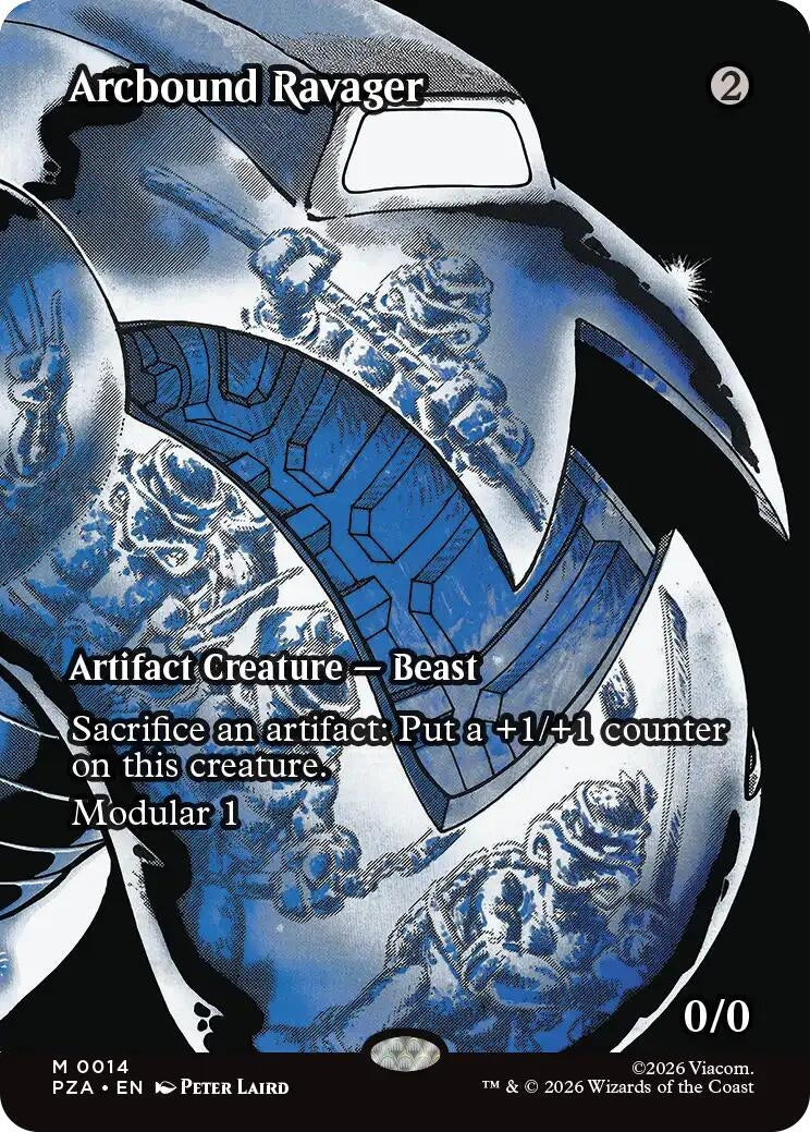 Image for Arcbound Ravager (Borderless) (14) (PZA) - Magic: The Gathering