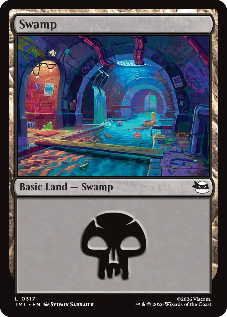 Image for Swamp (0317) (317) (TMT) - Magic: The Gathering