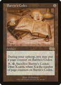 Image for Barrin's Codex (286) (USG) - Magic: The Gathering