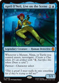 Image for April O'Neil, Live on the Scene (9) (TMC) - Magic: The Gathering