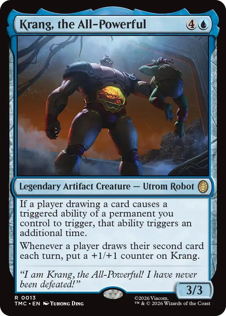Image for Krang, the All-Powerful (13) (TMC) - Magic: The Gathering