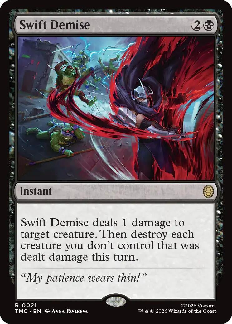 Image for Swift Demise (21) (TMC) - Magic: The Gathering