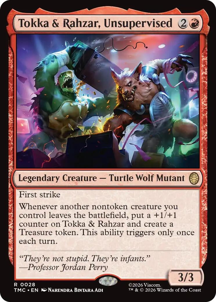 Image for Tokka & Rahzar, Unsupervised (28) (TMC) - Magic: The Gathering
