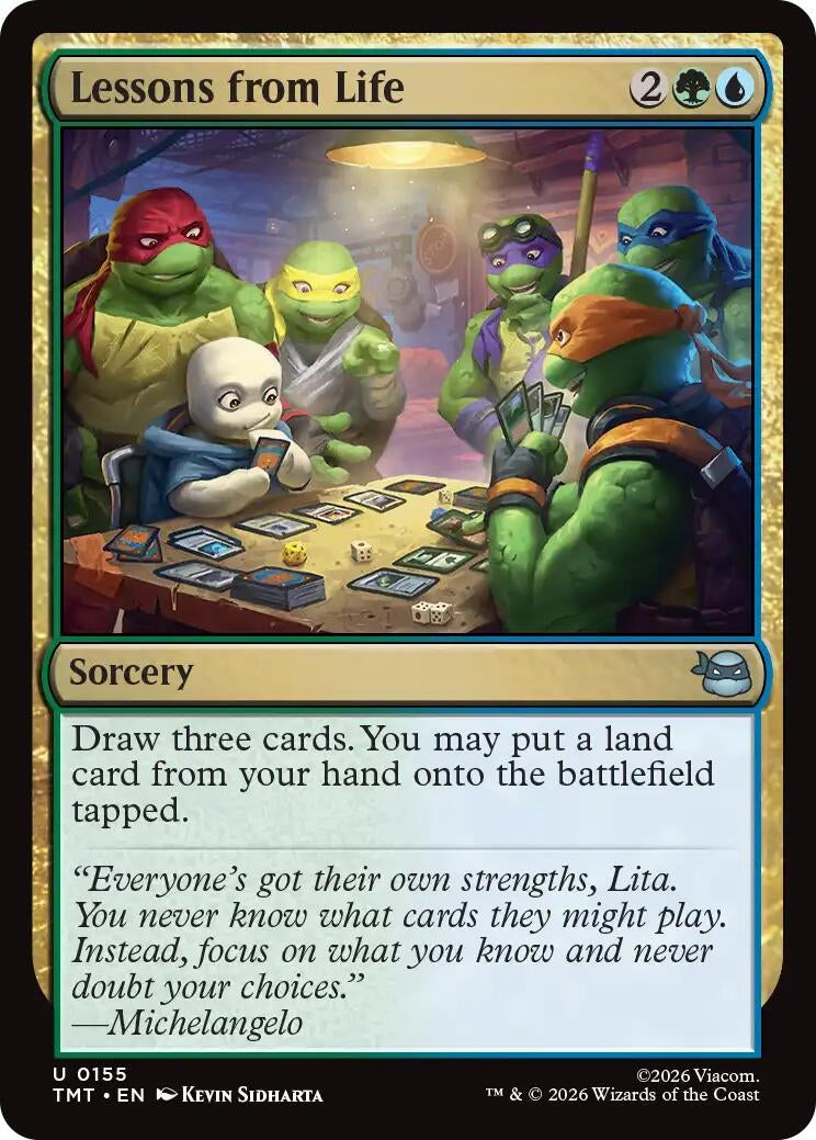 Image for Lessons from Life (155) (TMT) - Magic: The Gathering