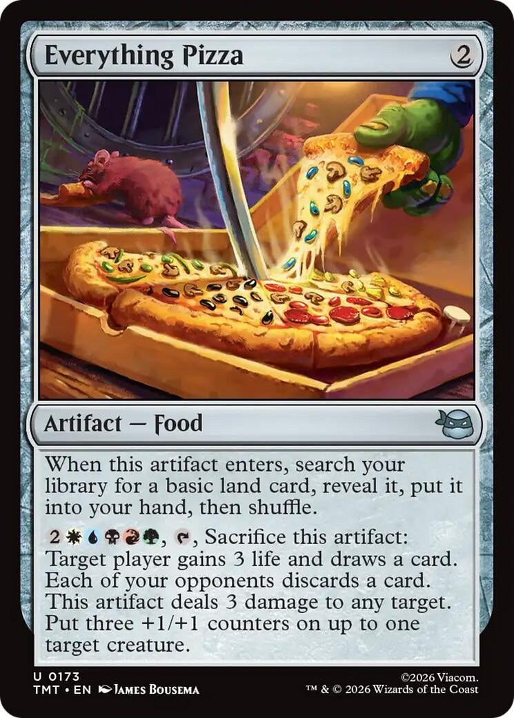 Image for Everything Pizza (173) (TMT) - Magic: The Gathering