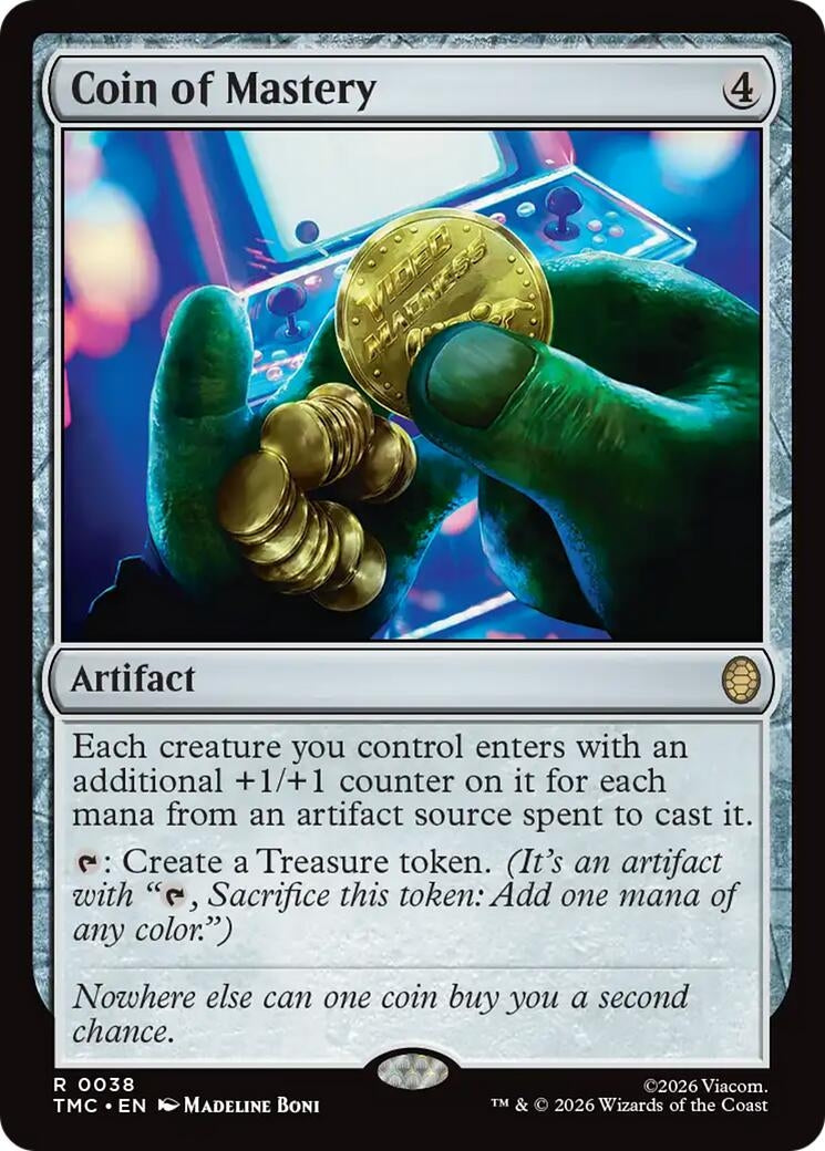 Image for Coin of Mastery (38) (TMC) - Magic: The Gathering