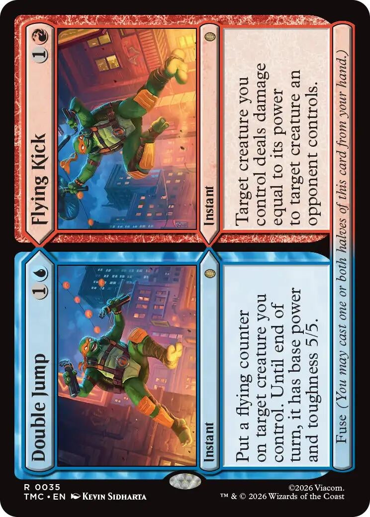 Image for Double Jump // Flying Kick (35) (TMC) - Magic: The Gathering