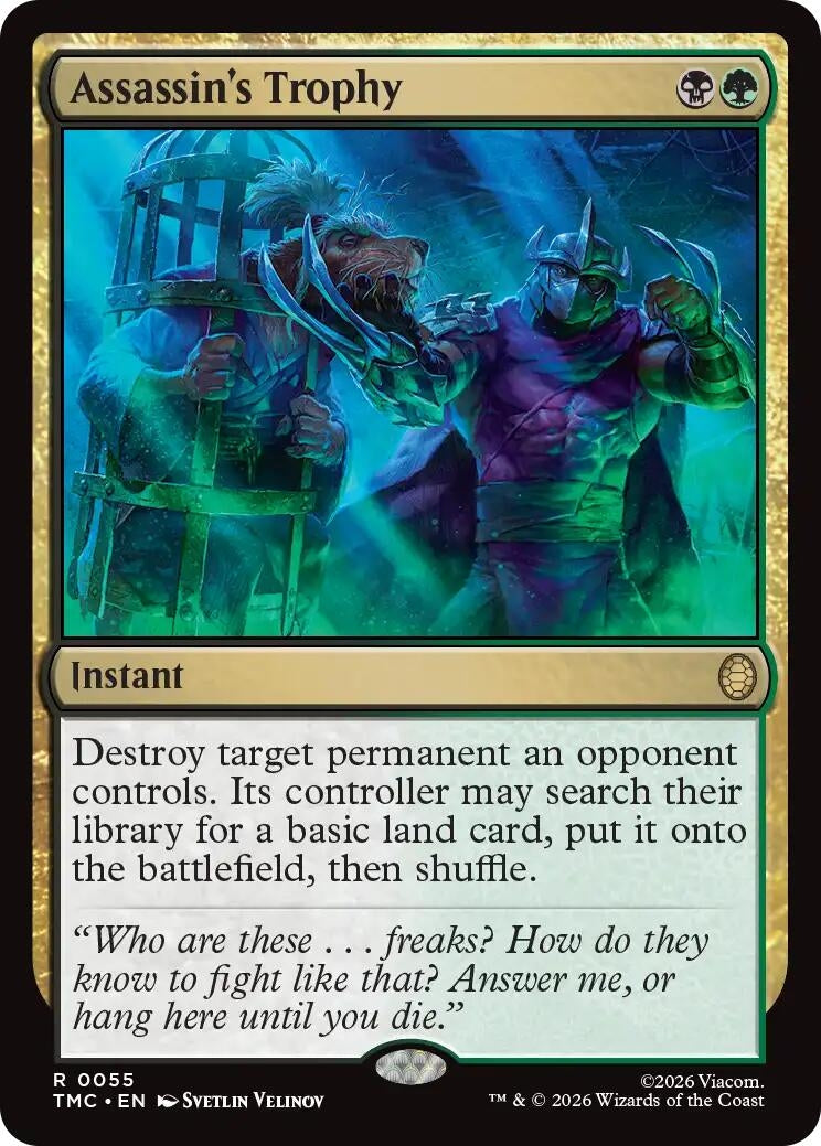 Image for Assassin's Trophy (55) (TMC) - Magic: The Gathering