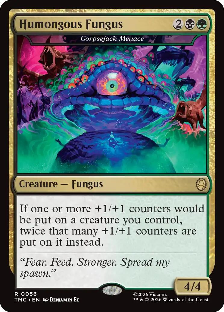 Image for Humongous Fungus - Corpsejack Menace (56) (TMC) - Magic: The Gathering